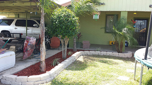 Our Garden After Lawn Service Sample