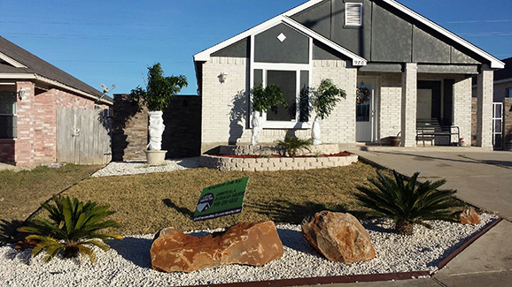 Our Garden After Lawn Service Sample